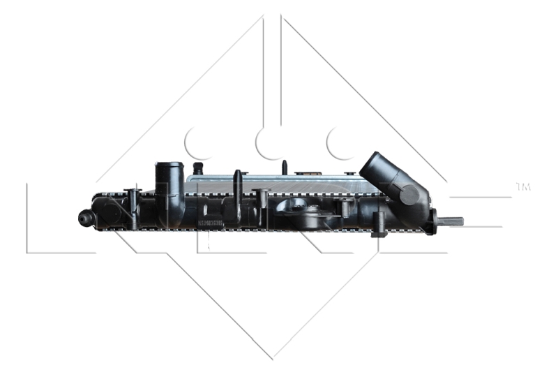 NRF Radiateur 58025