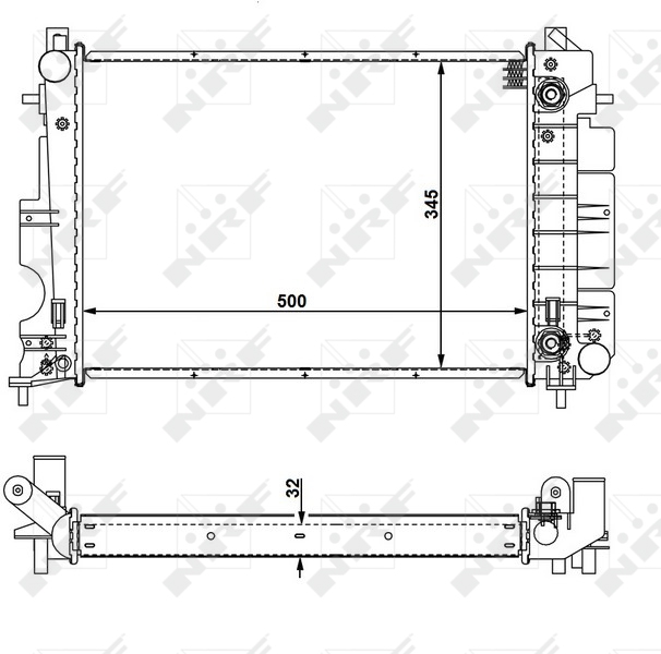 Radiateur NRF 58109