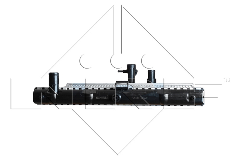 NRF Radiateur 58187