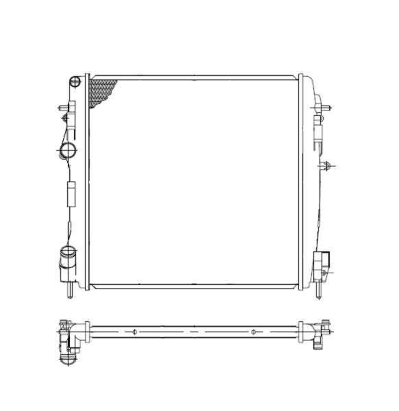 NRF Radiateur 58317