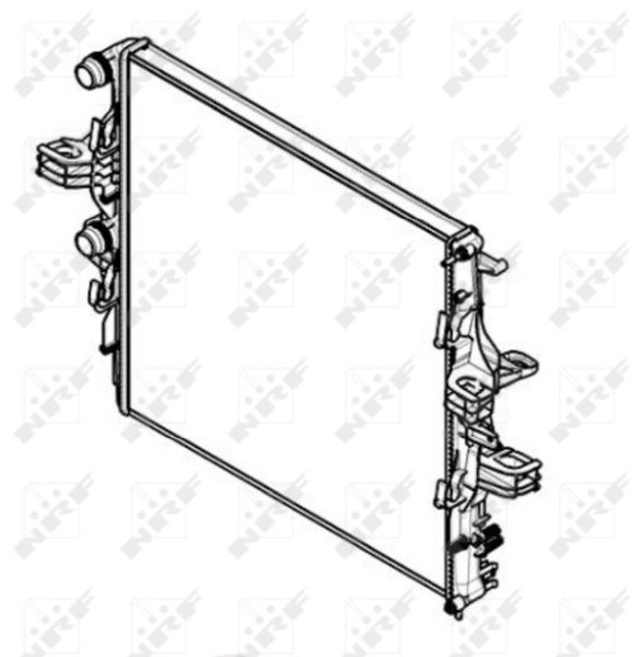 NRF Radiateur 58431