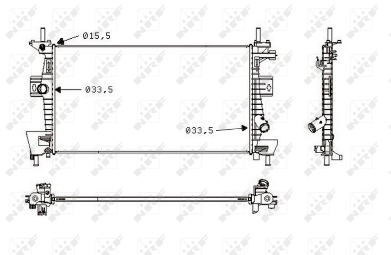 Radiateur NRF 58487