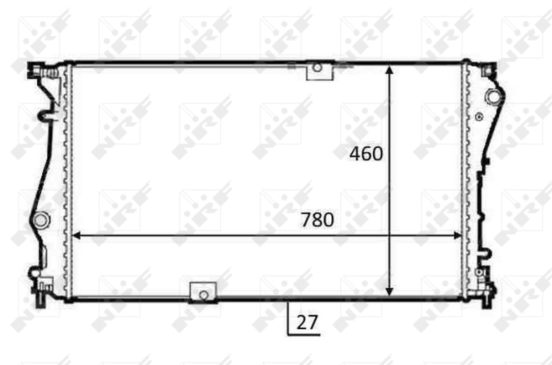 Radiateur NRF 58498