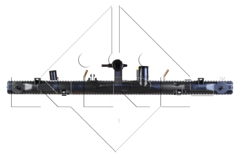 NRF Radiateur 58611