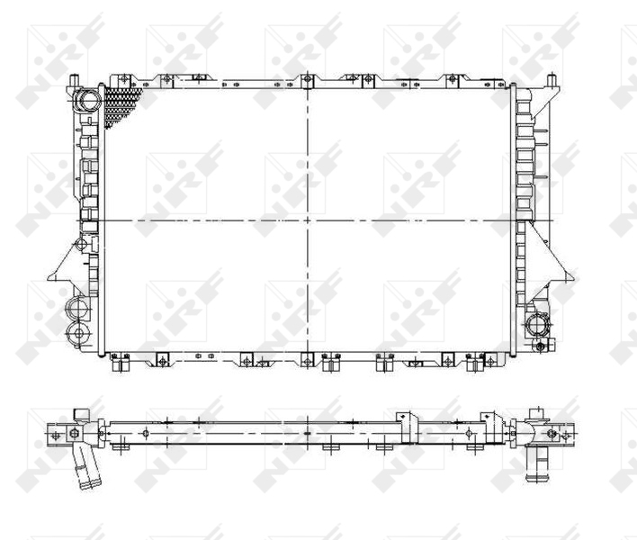 Radiateur NRF 58870