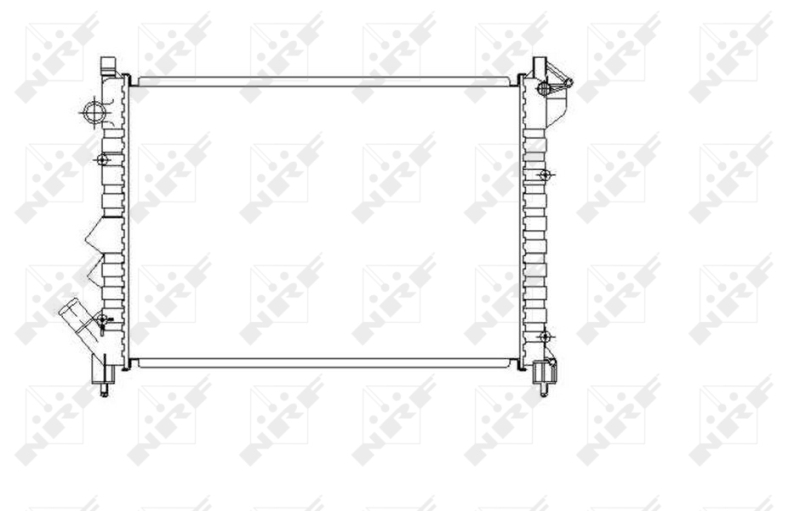 NRF Radiateur 58943