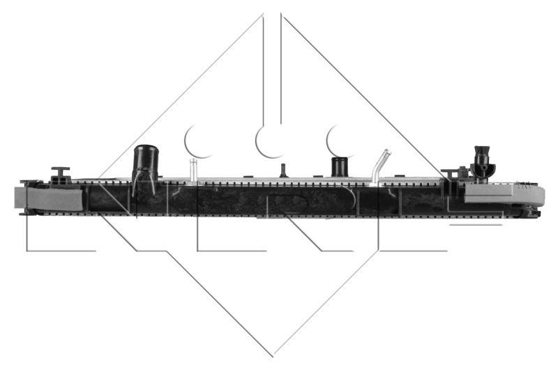 NRF Radiateur 59080