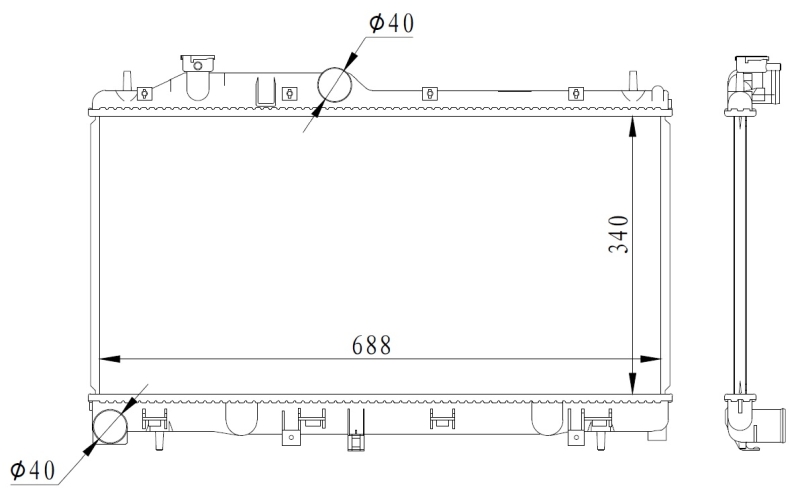 Radiateur NRF 59116