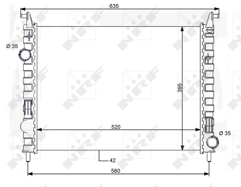 Radiateur NRF 59120