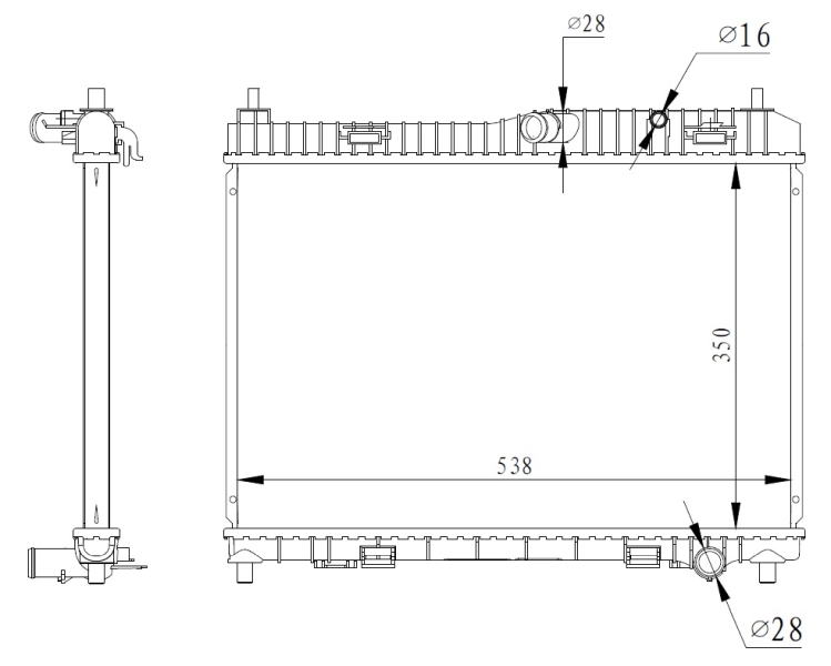 Radiateur NRF 59317