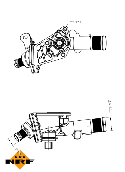 NRF Thermostaat 725078