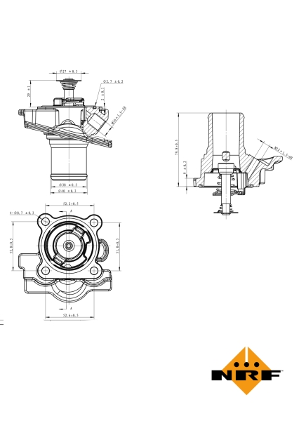 NRF Thermostaat 725079