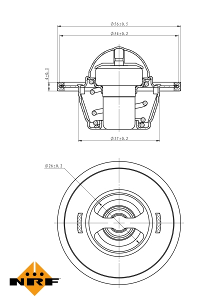 NRF Thermostaat 725104