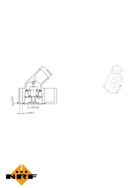 NRF Thermostaat 725115