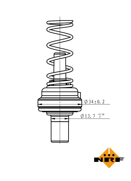 Thermostaat NRF 725195