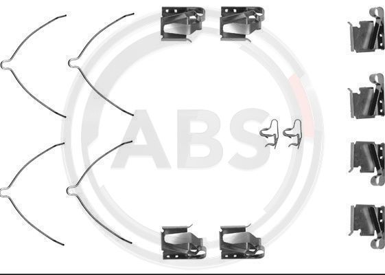 Rem montageset ABS 1268Q