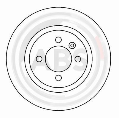 Remschijven ABS 16069