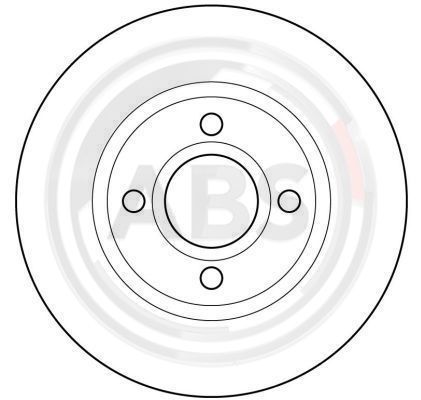 Remschijven ABS 16075