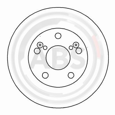 Remschijven ABS 16158