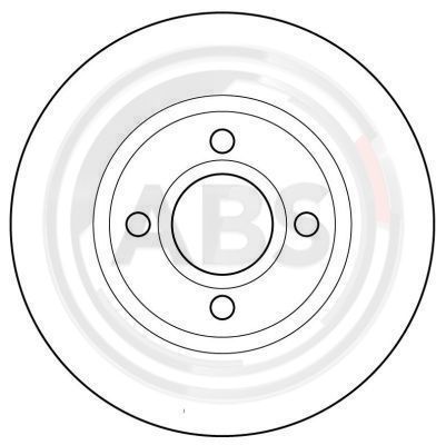 Remschijven ABS 16228