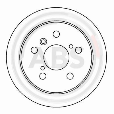 Remschijven ABS 16229