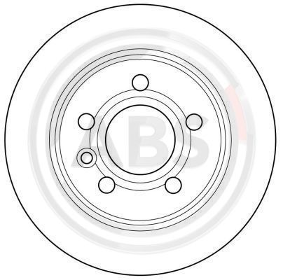 Remschijven ABS 16298