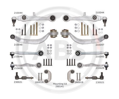 Draagarm reparatieset ABS 219900