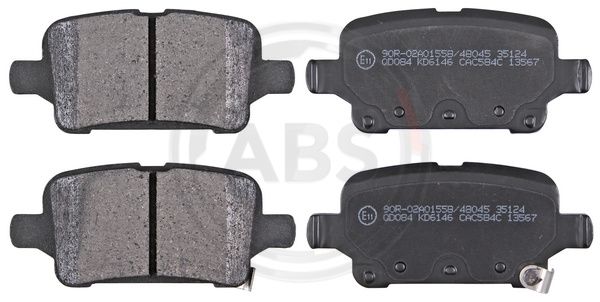 Remblokset ABS 35124
