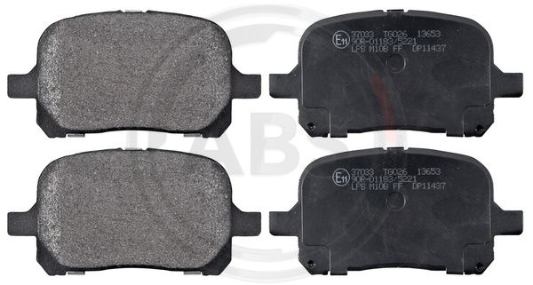 Remblokset ABS 37033