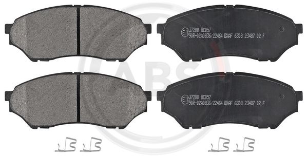 Remblokset ABS 37200