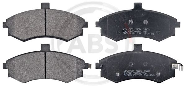 Remblokset ABS 37403