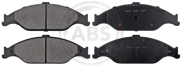 Remblokset ABS 38804