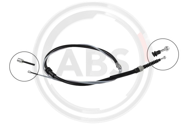 ABS Trekkabel, parkeerrem K10339