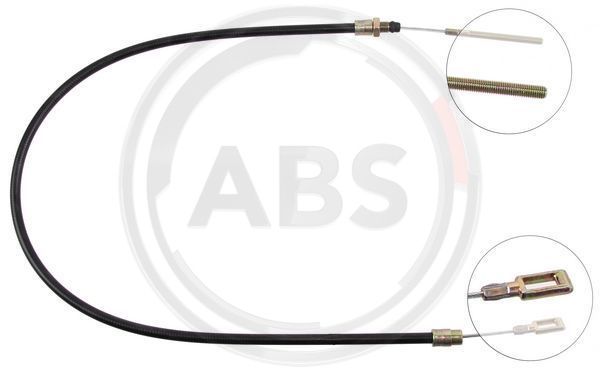 ABS Bowdenkabel, oplooprem K41660