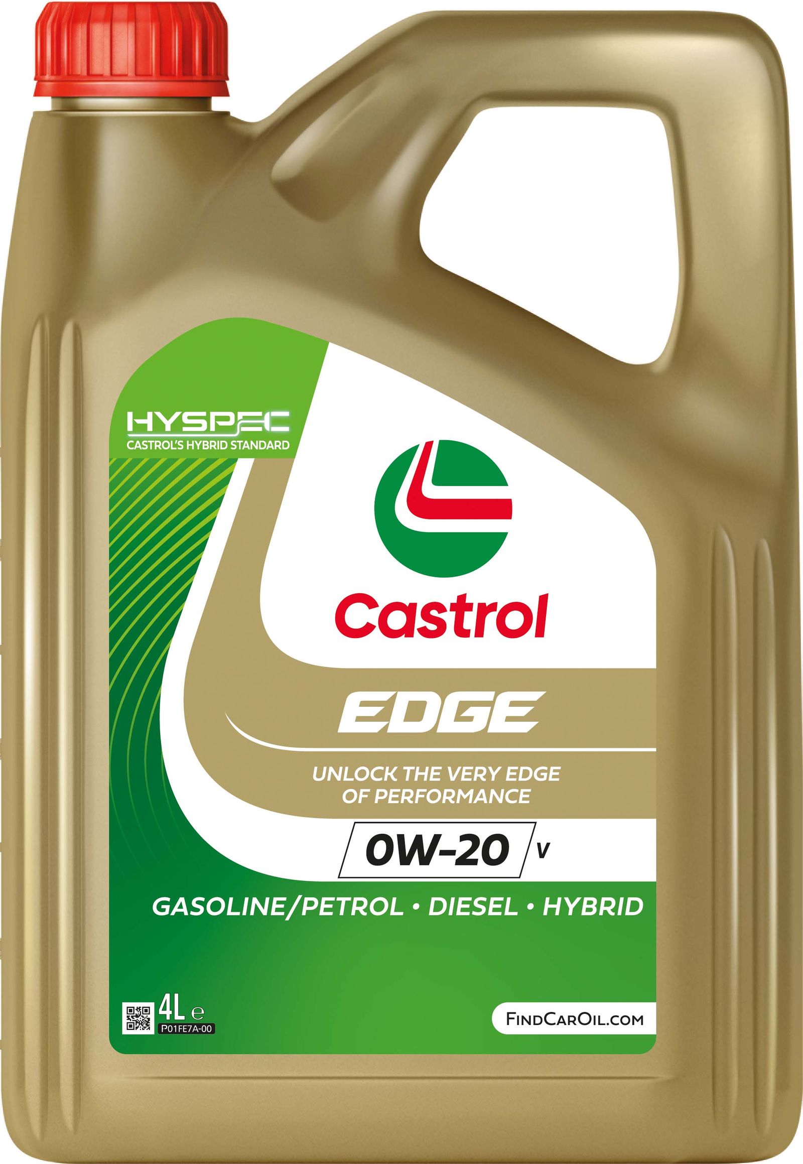 Castrol Edge 0W-20 V 4 Liter Kan 15F708