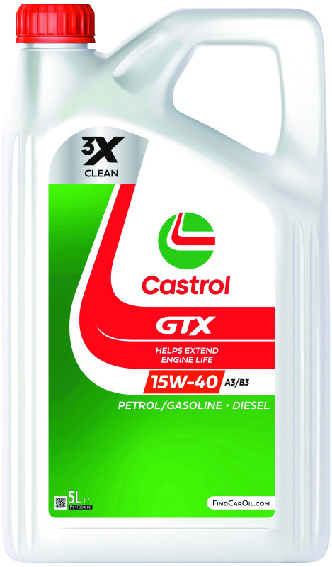 Castrol GTX 15W-40 A3/B3  5 Liter 15F629