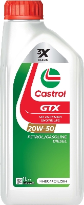 Castrol GTX 20W-50  1 Liter 15F644