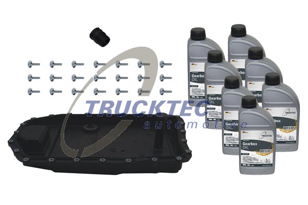 Onderd.set, olie verversen van automatische versnellingsbak Trucktec Automotive 08.25.064