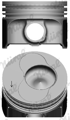 Zuiger Nüral 87-139507-40