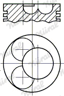 Zuiger Nüral 87-179000-10