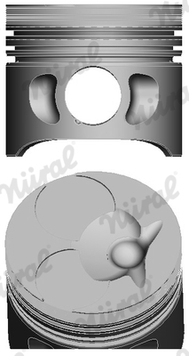 Zuiger Nüral 87-183307-00