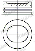 Zuiger Nüral 87-215308-10