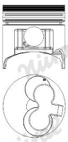 Zuiger Nüral 87-307600-10