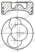 Zuiger Nüral 87-780100-10