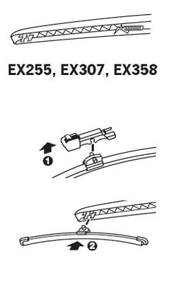 Trico Ruitenwisserblad EX358