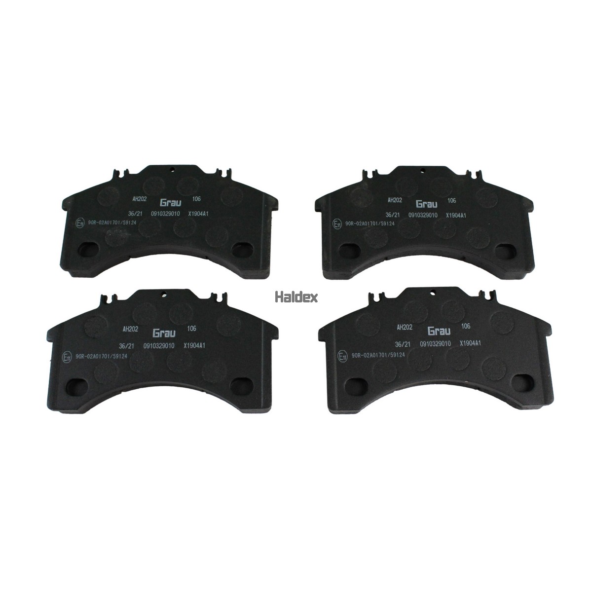 Haldex Remblokset 1910329010