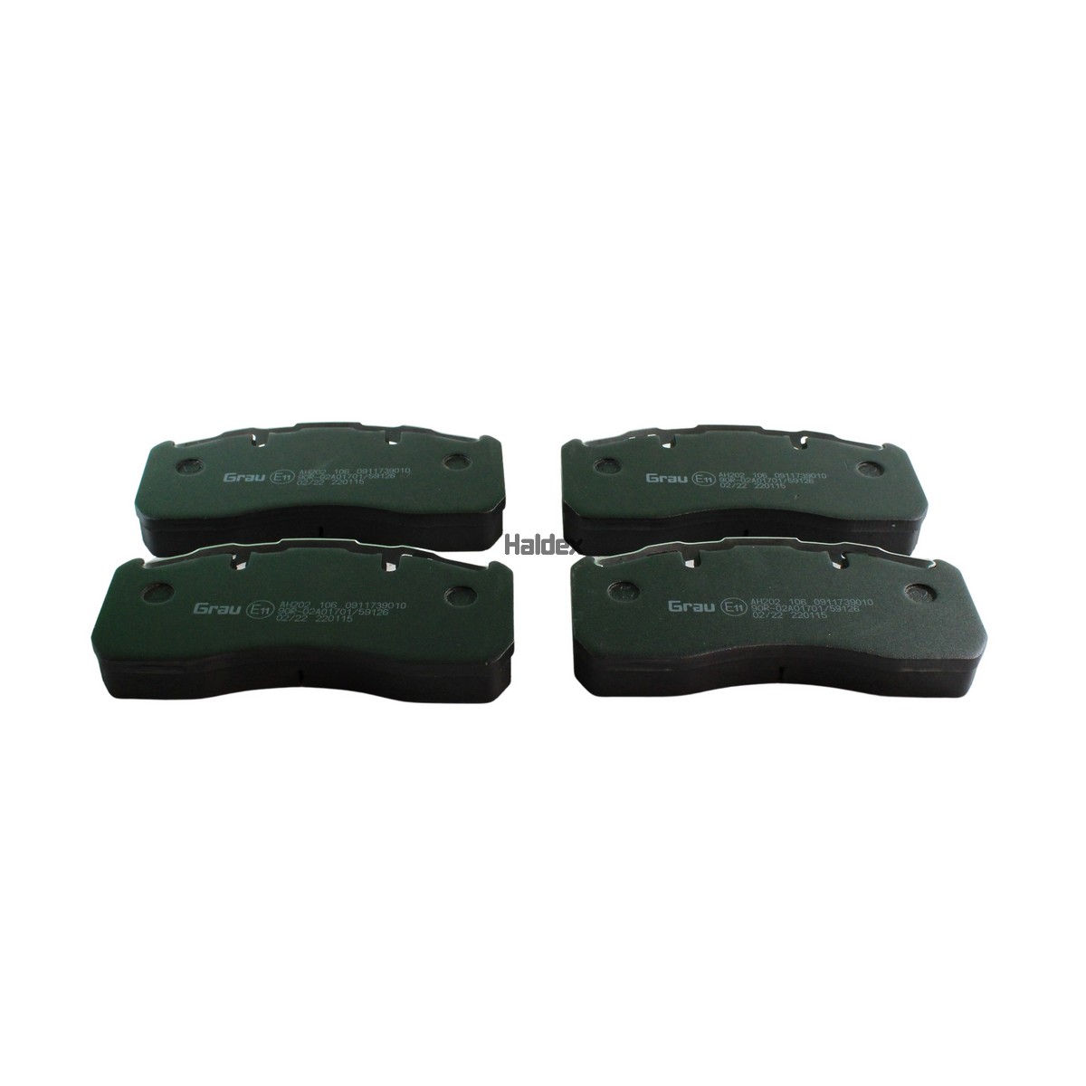 Haldex Remblokset 1911739010