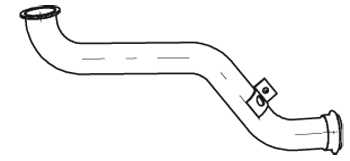 Uitlaatpijp Dinex 21256