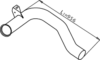 Uitlaatpijp Dinex 22159