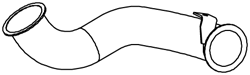 Uitlaatpijp Dinex 22290